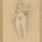 Flydende mod en mørk baggrund - 1896