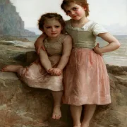 Søstre ved kysten - 1896