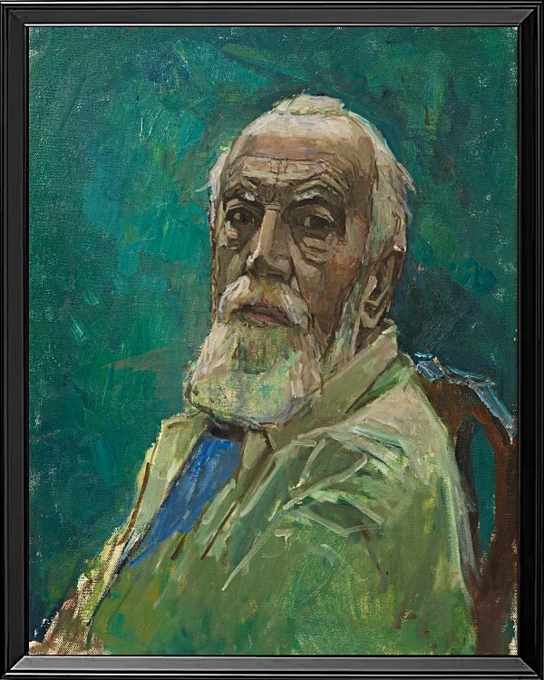 Selvportræt Carl Moll - 1943