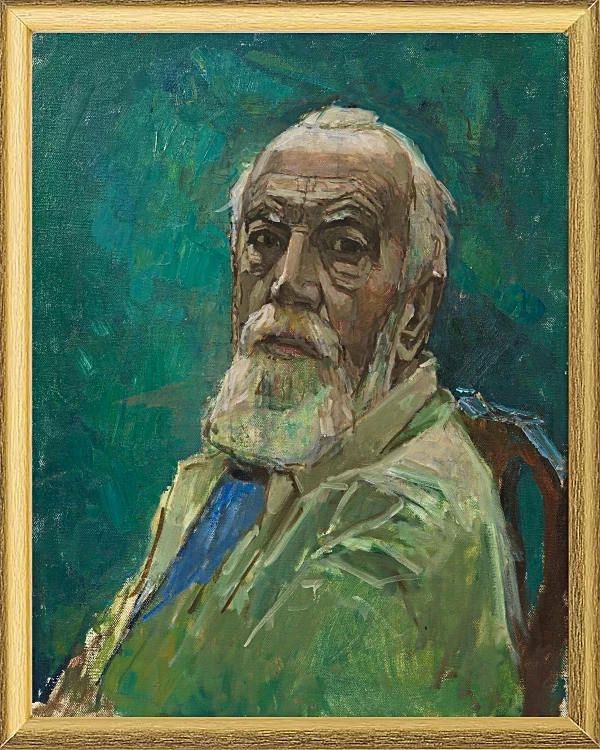 Selvportræt Carl Moll - 1943