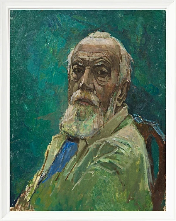 Selvportræt Carl Moll - 1943