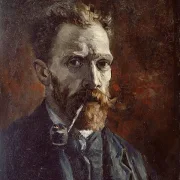 Selbstbildnis mit Pfeife - 1886