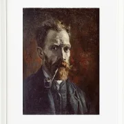 Selbstbildnis mit Pfeife - 1886