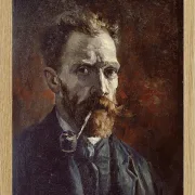 Selbstbildnis mit Pfeife - 1886