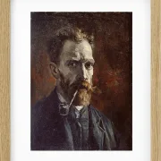 Selbstbildnis mit Pfeife - 1886