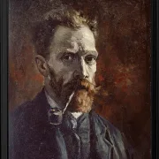 Selbstbildnis mit Pfeife - 1886