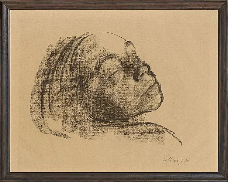 Selbstbildnis mit geschlossenen Augen - 1909