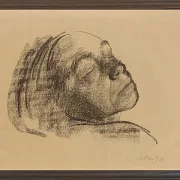 Selbstbildnis mit geschlossenen Augen - 1909