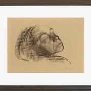 Selbstbildnis mit geschlossenen Augen - 1909