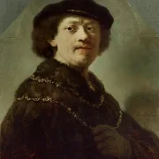 Selbstbildnis mit schwarzer Mütze – 1637