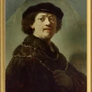 Selbstbildnis mit schwarzer Mütze – 1637