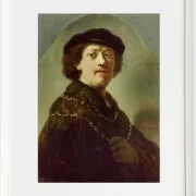 Selbstbildnis mit schwarzer Mütze – 1637