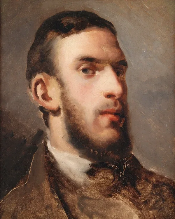 Selbstporträt - 1857