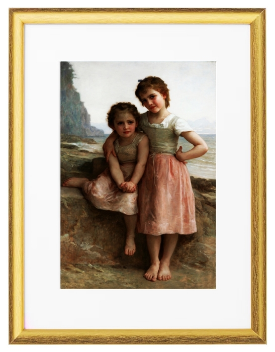 Sisters on the Shore - 1896