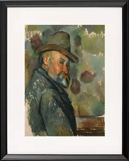 Selbstporträt mit Hut - 1910