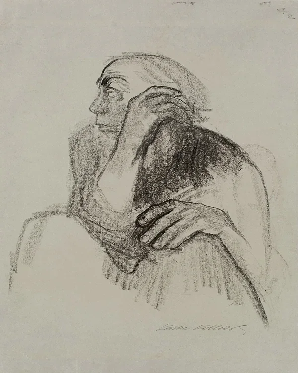 Selbstporträt nach links - 1924