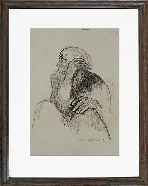 Selbstporträt nach links - 1924