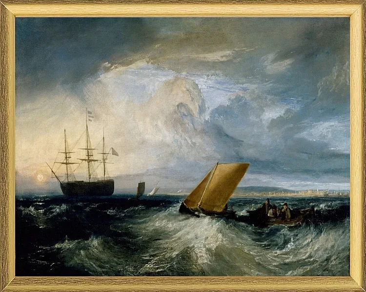 Sheerness, von Nore aus gesehen - 1808