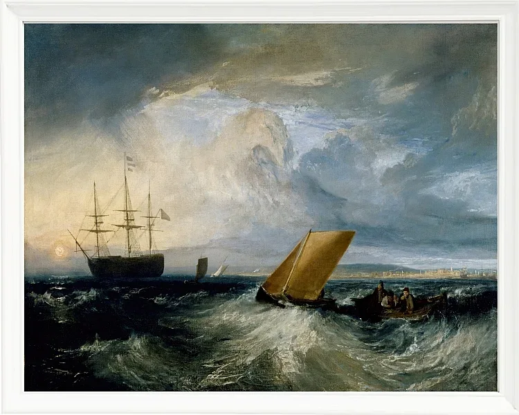 Sheerness, von Nore aus gesehen - 1808