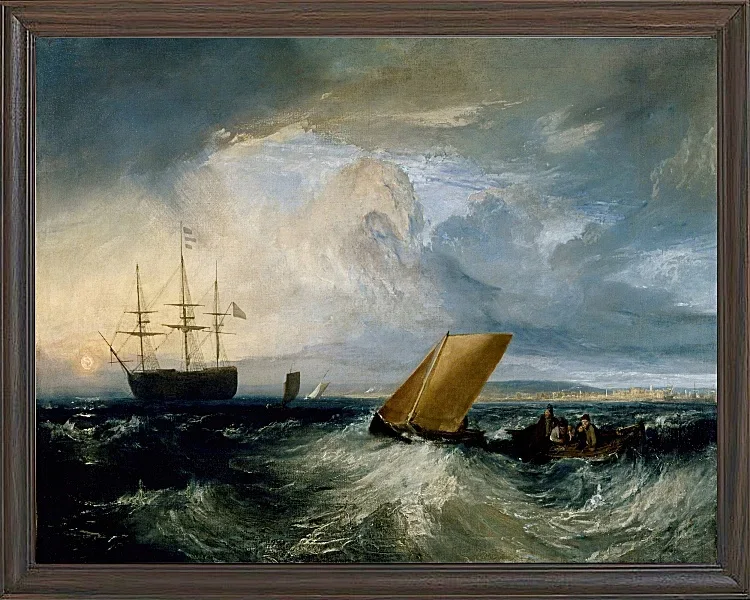 Sheerness, von Nore aus gesehen - 1808