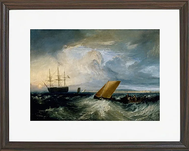 Sheerness, von Nore aus gesehen - 1808