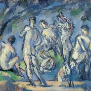 Syv badende - 1900