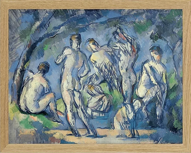Syv badende - 1900