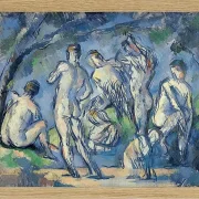 Syv badende - 1900