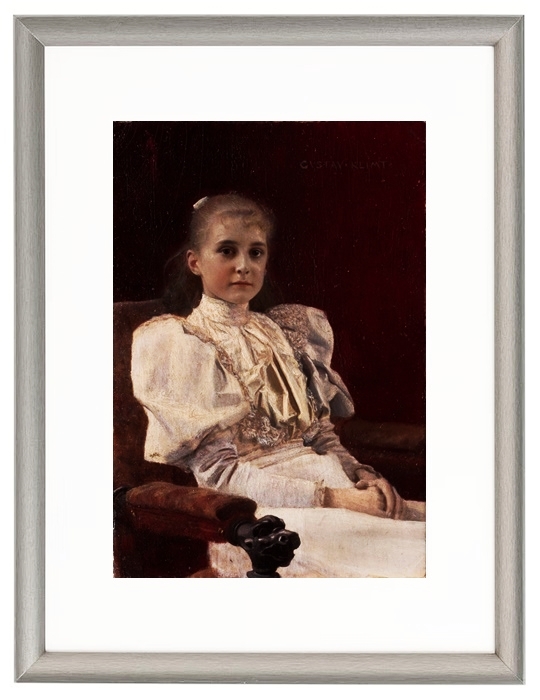 Seated young girl - 1894