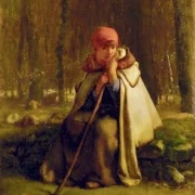 Sitzende Schäferin - 1852