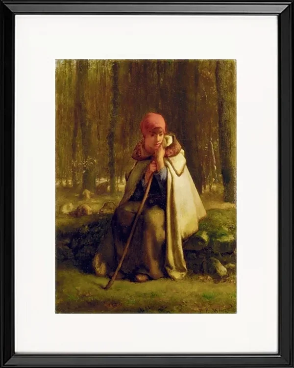 Sitzende Schäferin - 1852
