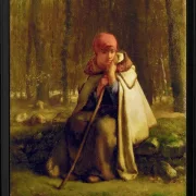 Sitzende Schäferin - 1852
