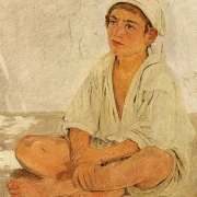 Sitzender neapolitanischer Junge - 1838