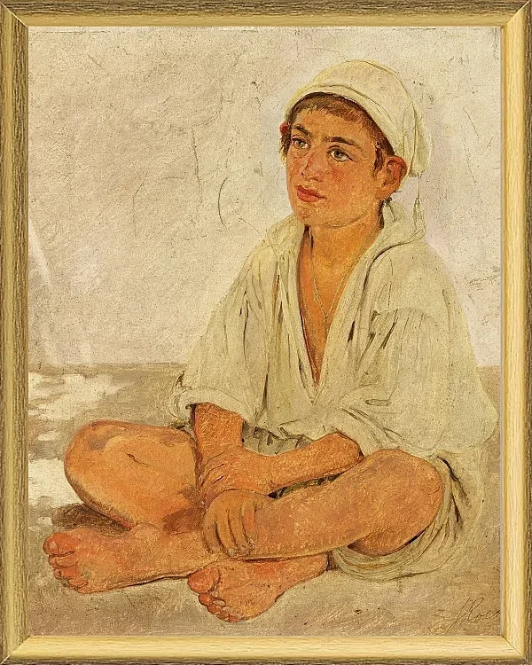 Sitzender neapolitanischer Junge - 1838