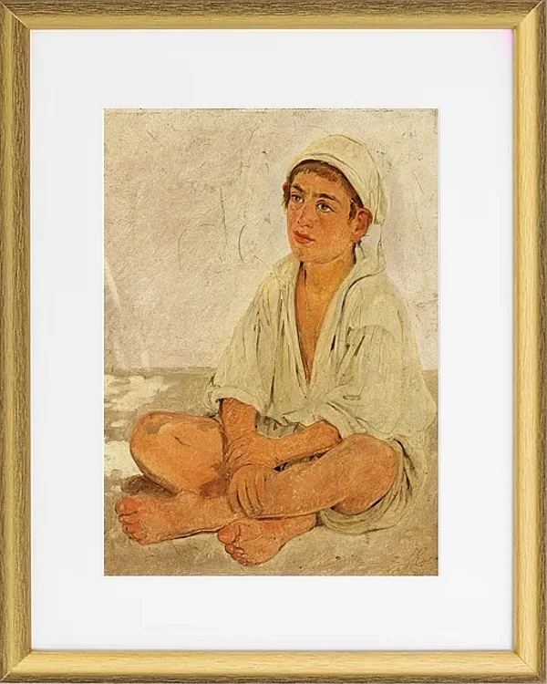 Sitzender neapolitanischer Junge - 1838