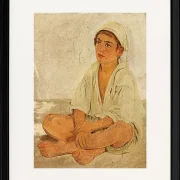 Sitzender neapolitanischer Junge - 1838