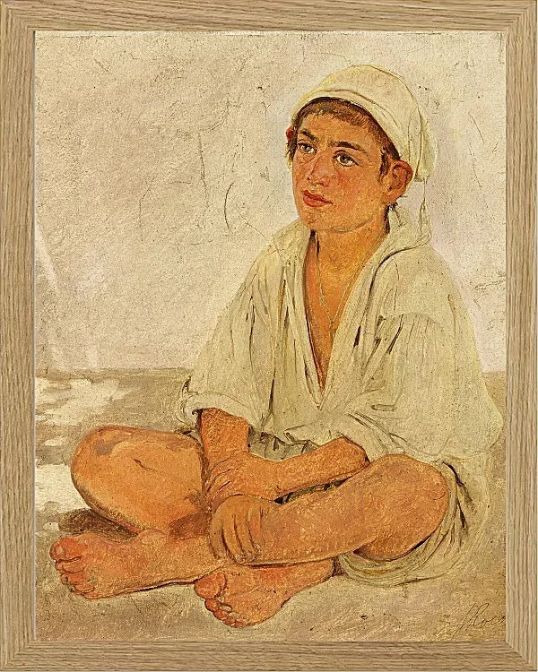 Sitzender neapolitanischer Junge - 1838