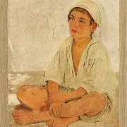 Sitzender neapolitanischer Junge - 1838