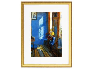 Sonnenlicht im blauen Zimmer - 1891