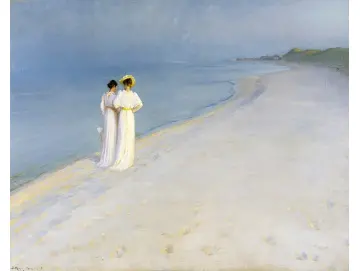 Sommerabend am Südstrand – 1893