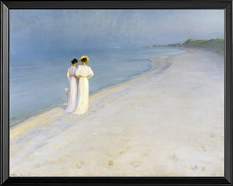 Sommerabend am Südstrand – 1893
