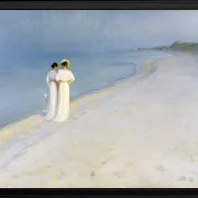 Sommerabend am Südstrand – 1893