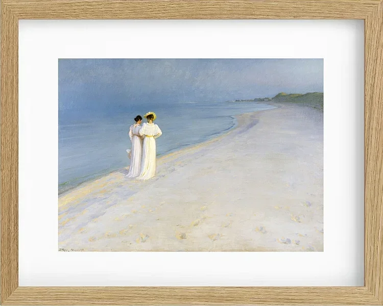 Sommerabend am Südstrand – 1893