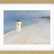 Sommerabend am Südstrand – 1893