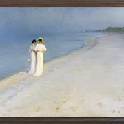 Sommerabend am Südstrand – 1893