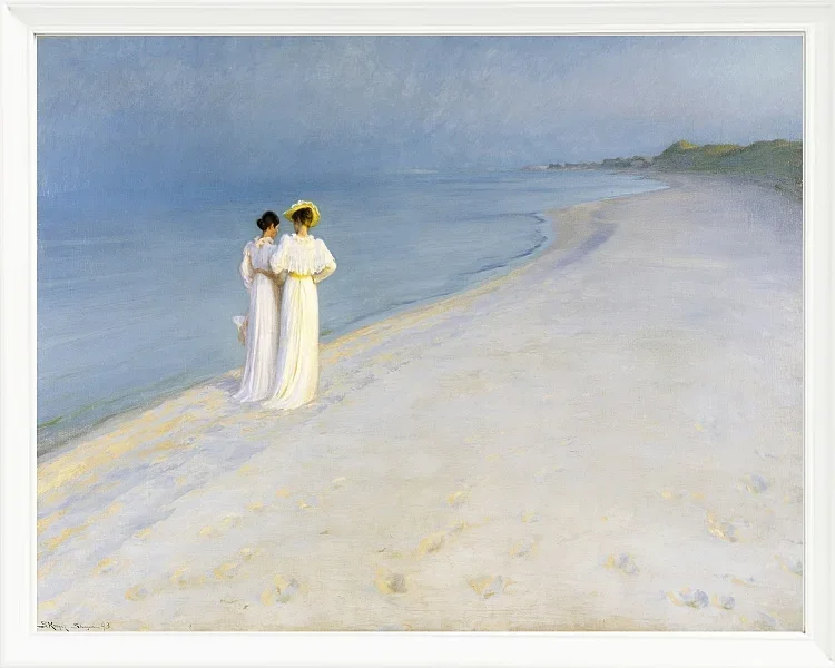 Sommerabend am Südstrand – 1893