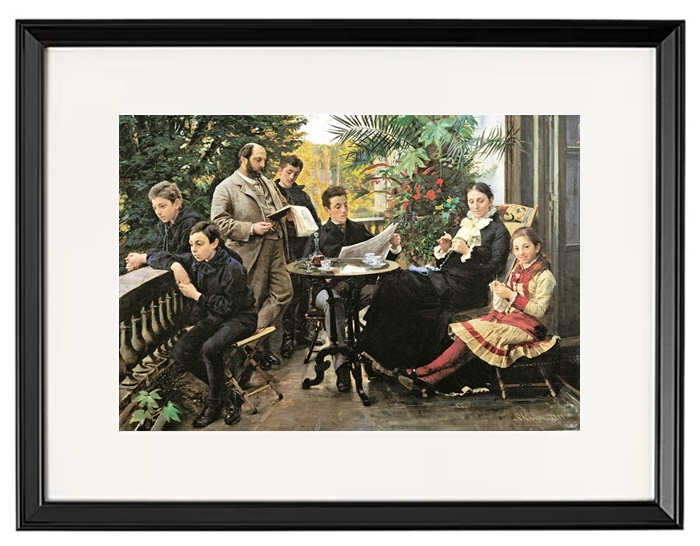 Die Hirschsprung Familie – 1881