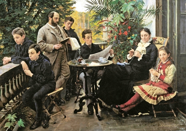 Die Hirschsprung Familie – 1881