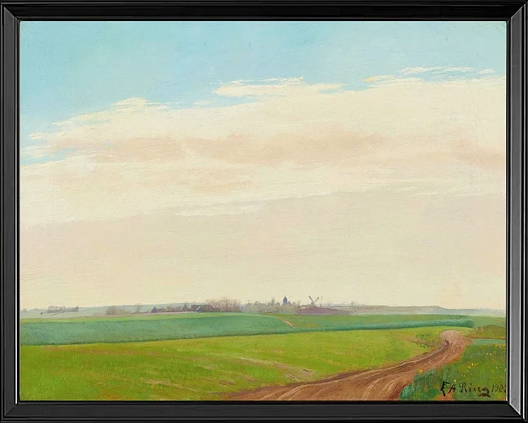 Sommerlandschaft, Baldersbrønde -1900