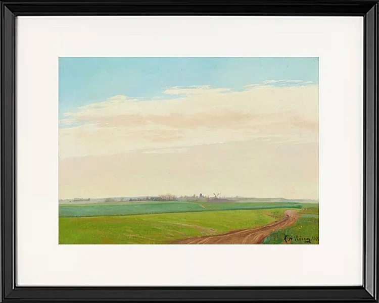 Sommerlandschaft, Baldersbrønde -1900